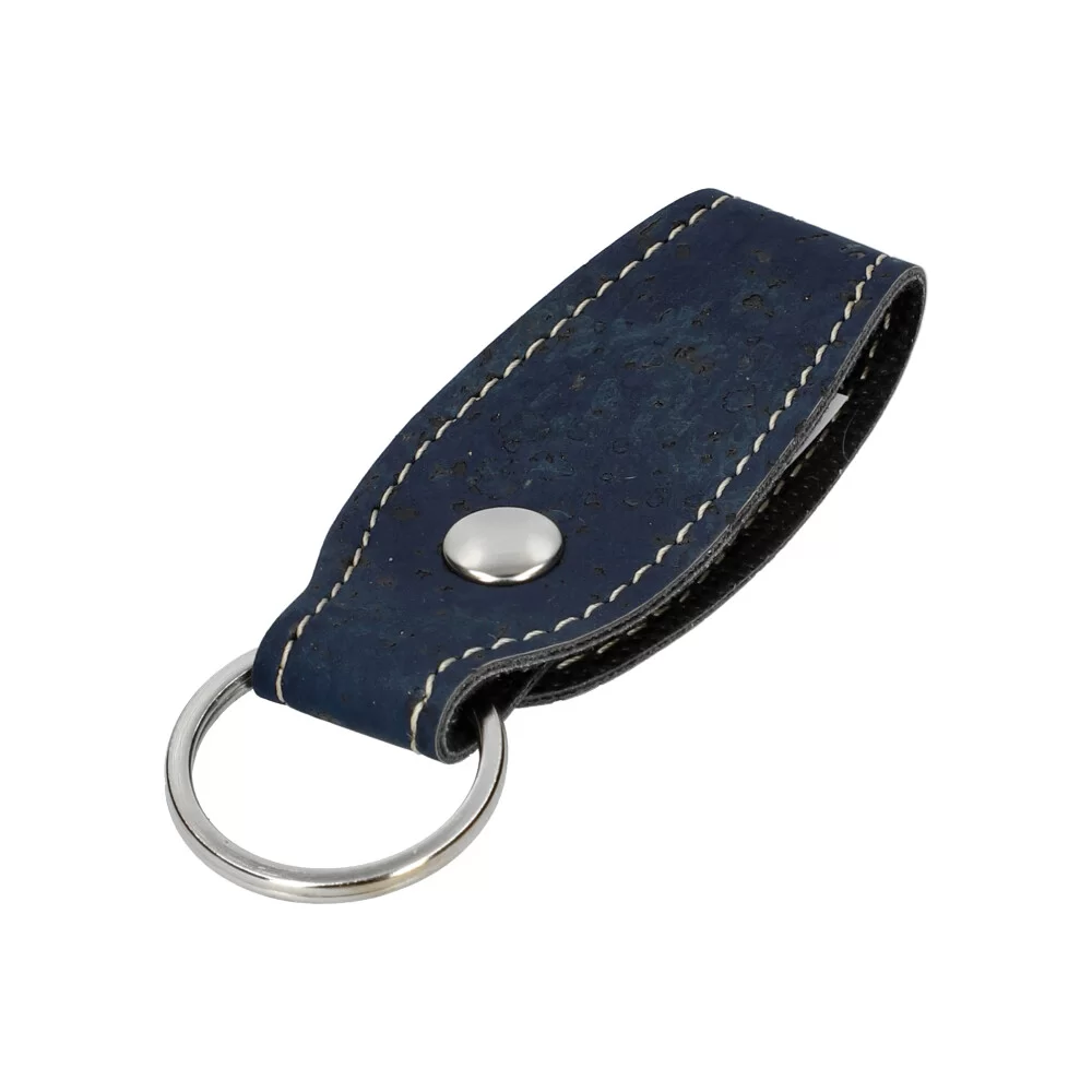 Cork key ring MSI01 - D BLUE - ModaServerPro